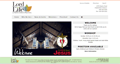 Desktop Screenshot of lordoflifelcms.org