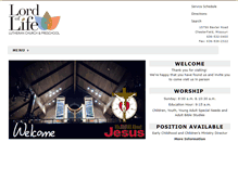 Tablet Screenshot of lordoflifelcms.org